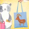 Mr. & Mrs. Panda Shopping Tasche Sternzeichen Steinbock - Produktbild-Vorschau 2