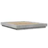 Bettgestell Betongrau 160x200 cm Holzwerkstoff Produktbild-Vorschau 1