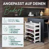 Novaliv Weinregal für 72 Flaschen | Flaschenregal weiss | Produktbild-Vorschau 4