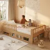 Letto per bambini Merax in legno massello 90x200 cm con Anteprima dell’immagine prodotto 1