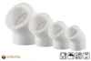 Ø 20mm, PPR Aqua Plus Winkel 45° in Weiß | Wasserrohr, Produktbild-Vorschau 4