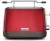 A red Kenwood toaster is shown against a white background. Produktbild-Vorschau