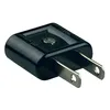 A black and silver electrical plug adapter on a white background. Podgląd zdjęcia produktu