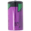 A single C-size battery with purple and black casing and green accents. Produktbild-Vorschau