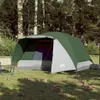 vidaXL Tente familiale 6 personnes Vert Imperméable Voir les images du produit 3