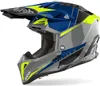 Airoh Aviator 3 Push Motocross Helm, blau, XL (61/62) Produktbild-Vorschau 2