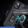 Kroužkové pouzdro NALIA ve vojenském stylu pro iPhone 13 Náhled obrázku produktu 6