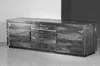 MASSIVMOEBEL24 | Buffet 200x50 Palissandre laqué Noisette Voir les images du produit 5