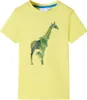 CLORIS Kinder-T-Shirt Gelb 116, 0,16 kg Produktbild-Vorschau 1