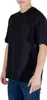 Armani Exchange Dunkelblaues T-Shirt mit Sprachdruck – L Produktbild-Vorschau 3