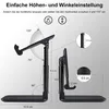 Handyhalterung Tisch Handy Ständer Halterung Einstellbar Produktbild-Vorschau 2