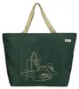 anndora Strandtasche XXL Grün Oversized Shopper mit Produktbild-Vorschau 4
