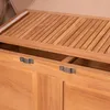 Strandkorb-Set - bene living - Schaalsee Teak - PE grau - Produktbild-Vorschau 28