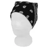 Bandana Kopftuch Paisley schwarz Produktbild-Vorschau 4