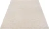 A beige and cream rug with a geometric pattern is shown from a slightly elevated angle. Produktbild-Vorschau