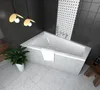 ECOLAM Baignoire trapéze Rita 160x100 cm gauche | Planche Voir les images du produit 8