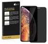 A product box for an anti-spy screen protector for a smartphone, with the phone itself partially visible. Produktbild-Vorschau