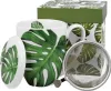 DUO FLORAL 30433 Becher 380 ml mit Teesieb MONSTERA mit Produktbild-Vorschau 1