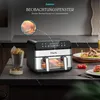 Heißluftfritteuse 10L Airfryer, Doppel Heissluftfritteuse 2 Produktbild-Vorschau 7
