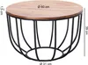 FineBuy Couchtisch FB51039 Wohnzimmertisch Holz Tisch Produktbild-Vorschau 3