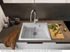 60 cm einbauspüle, schwarzes silgranit Blanco 525941 Produktbild-Vorschau 2