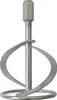 A close-up studio shot of a metal mixing paddle. Produktbild-Vorschau