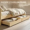 2 Tiroirs de Lit Boîte de rangement pour lit avec roulettes Voir les images du produit 13