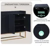 MODFU Kommode Sideboard mit 4 Türen und verstellbaren Produktbild-Vorschau 6