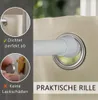 tinycurtains Türvorhang 195x150cm mit Teleskopstange Produktbild-Vorschau 5