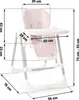 Nukido 700802 Kinderhochstuhl und Schaukel Elite 3-in-1, Produktbild-Vorschau 7