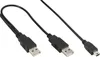 InLine® 33107X Câble USB Mini-Y, 2x A mâle à Mini-B mâle (5 Voir les images du produit 1
