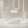 A modern reception desk in a minimalist setting. Produktbild-Vorschau