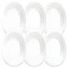Vergionic 8053 Assiette ovale, plastique, 14,5 x 21,5 cm, Voir les images du produit 1