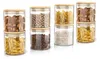 Arendo Vorratsgläser, Glasbehälter-Set 8x 0,75 L Produktbild-Vorschau 1