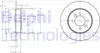 2x DELPHI Bremsscheibe BG2694 für RENAULT LAGUNA I (B56_ Produktbild-Vorschau 1