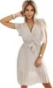 Numoco Minikleid für Frauen Philosir beige One size Produktbild-Vorschau 6