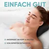 Premium Badewannenkissen schwarz | Badewannenkissen Nacken Produktbild-Vorschau 7
