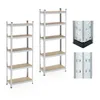 Relaxdays Schwerlastregal, 2er Set, 5 Ebenen, HBT 180x70x30 Produktbild-Vorschau 1