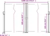 vidaXL Seitenmarkise Ausziehbar Anthrazit 160x1200 cm Produktbild-Vorschau 8