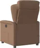 vidaXL Massagesessel Braun Stoff Produktbild-Vorschau 4