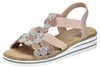 Rieker Sandalen Plat  Sandalen Plat - Roze - Maat 38 Produktbild-Vorschau 20