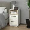 Stolik nocny Vicco Beatrice Biały 36 x 68 cm, Model 36373 Podgląd zdjęcia produktu 4