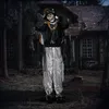 HOMCOM Halloweenová dekorácia – 178 cm vysoká kostra Náhľad obrázku produktu 2
