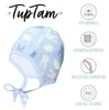 TupTam Uni Baby Erstlingsmütze zum Binden 2er Pack, Farbe: Produktbild-Vorschau 3