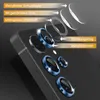 Diagram showing the layers of a camera lens protector for a smartphone. Produktbild-Vorschau