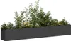 "2026 Promotion" Gartenbeet, Pflanzkübel, Schwarz 280x40x40 Produktbild-Vorschau 1