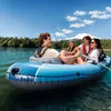 INTEX Schlauchboot Set Excursion 4 mit Motor Paddeln Pumpe Produktbild-Vorschau 4