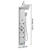 VEVOR Duschpaneelsystem, 5 Duschmodi, Duschpaneelturm mit Produktbild-Vorschau 8