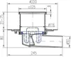 Bodeneinlaufseite D 50 mm, Edelstahlgitter GATE, ENPRO Produktbild-Vorschau 2