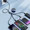 Cavo USB 4 in 1 - Ricarica e Trasferimento Dati 1,2m - Nero Anteprima dell’immagine prodotto 9